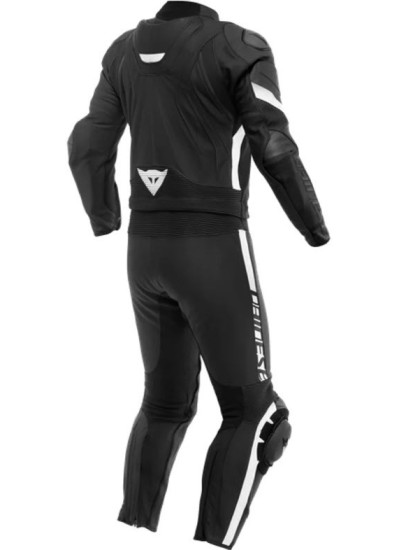 TRAJE-MONO DAINESE AVRO 4 BLACK-MATT_ BLACK-MATT_WHITE