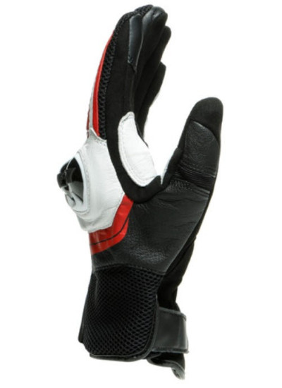 dainese MIG 3 UNISEX GLOVES-Black-White-Lava-Red