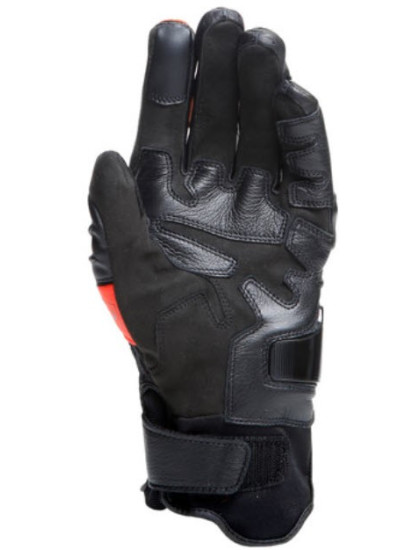 GUANTES DAINESE CARBON 4 SHORT-BLACK-FLUOR-RED