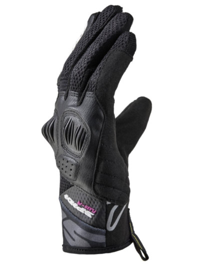 GUANTE SPIDI FLASH-R EVO LADY-NEGRO-1