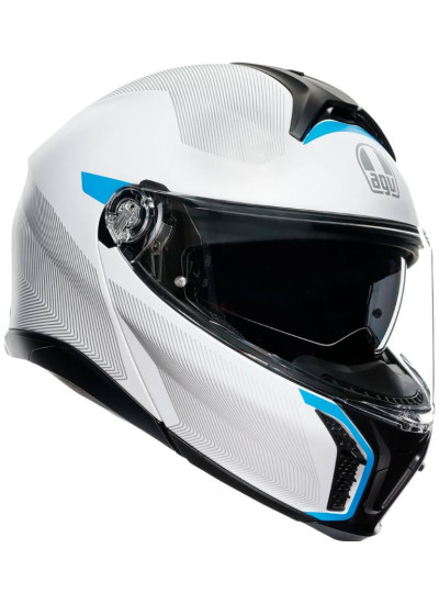 CASCO AGV TOURMODULAR FREQUENCY LIGHT GREY-BLUE-1