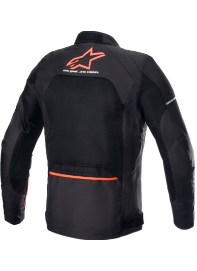 CHAQUETA ALPINESTARS VIPER V3 AIR-NEGRO-ROJO FLUOR-2