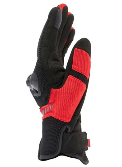 GUANTES DAINESE MIG 3 AIR TEX BLACK-RED-LAVA-1