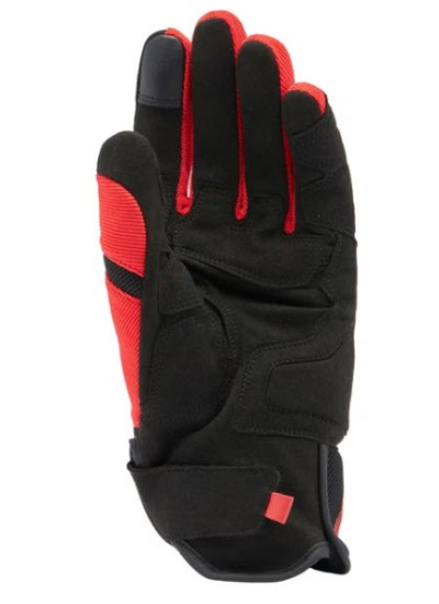 GUANTES DAINESE MIG 3 AIR TEX BLACK-RED-LAVA-1