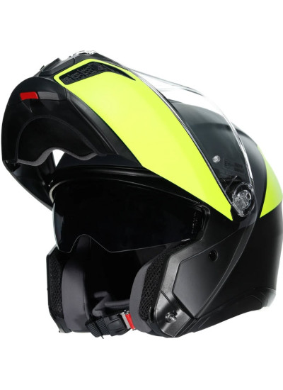 CASCO AGV TOURMODULAR BALANCE MULTI MP BLACK-YELLOW FLUO-GRAY