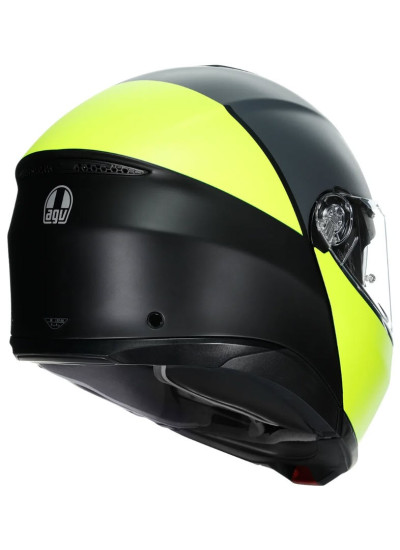 CASCO AGV TOURMODULAR BALANCE MULTI MP BLACK-YELLOW FLUO-GRAY