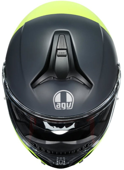 CASCO AGV TOURMODULAR BALANCE MULTI MP BLACK-YELLOW FLUO-GRAY