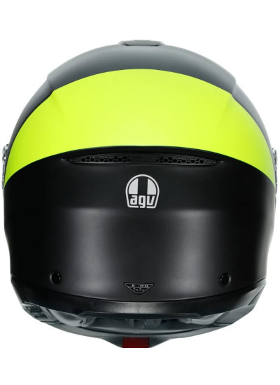 CASCO AGV TOURMODULAR BALANCE MULTI MP BLACK-YELLOW FLUO-GRAY