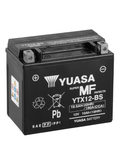 BATERIA YUASA YTX12-BS