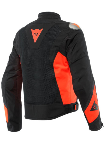 CHAQUETA DAINESE ENERGYCA AIR TEX Black/Fluo-Red