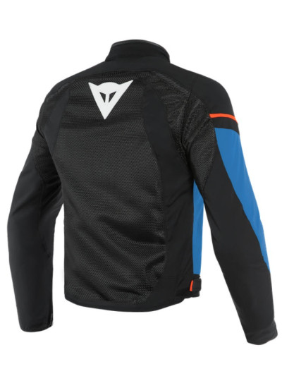 CHAQUETA DAINESE AIR FRAME D1 TEX NEGRO-ROJO FLUOR- AZUL-2