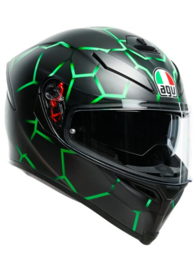 CASCO AGV K5 S MULTI-VULCANUM GREEN