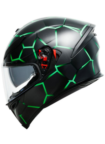 CASCO AGV K5 S MULTI-VULCANUM GREEN