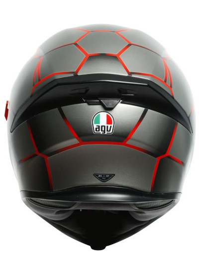 CASCO AGV K-5 S MULTI-VULCANUM ROJO