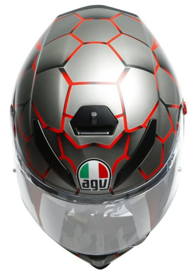 CASCO AGV K-5 S MULTI-VULCANUM ROJO