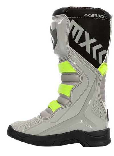 Botas Acerbis X-Team Gris Amarillo