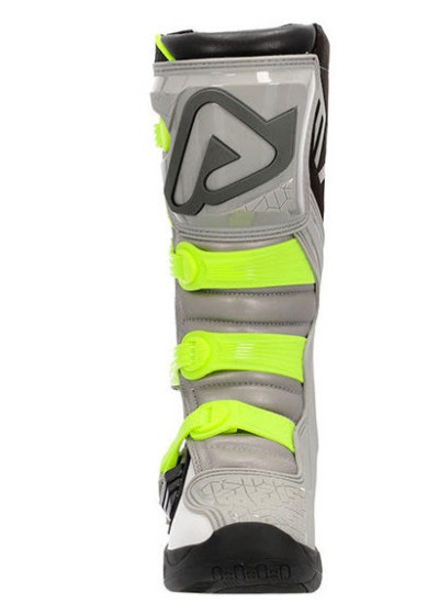 Botas Acerbis X-Team Gris Amarillo