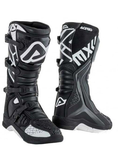 Botas Acerbis X-Team Negro Blanco