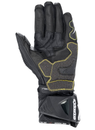 GUANTES ALPINESTARS GP TECH V2 BLACK-WHITE-1