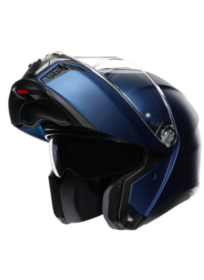 CASCO AGV TOURMODULAR GALASSIA BLUE MATT