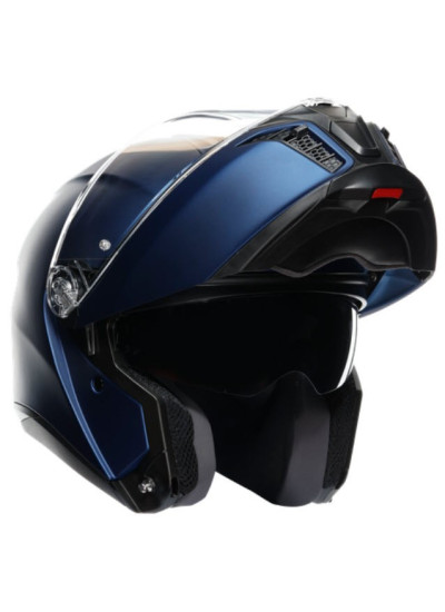 CASCO AGV TOURMODULAR GALASSIA BLUE MATT