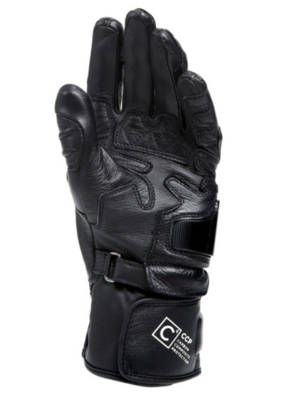 GUANTES DAINESENCARBON 4 LONG LADY Black-Black-White-1