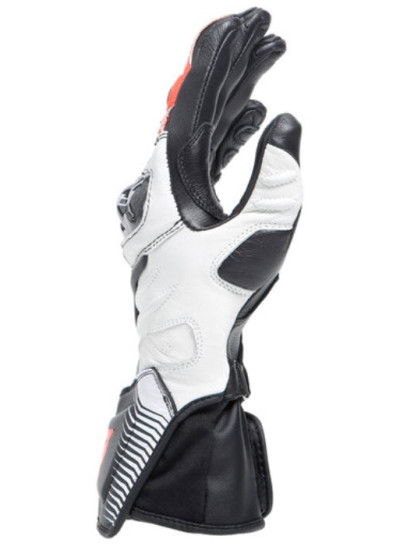 GUANTES DAINESE CARBON 4 LONG LADY Black-white-fluo red