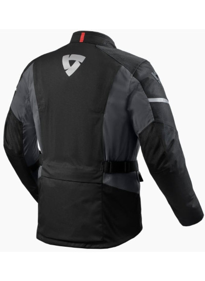 CHAQUETA REV'IT HORIZON 3 H2O Negro-Blanco-2