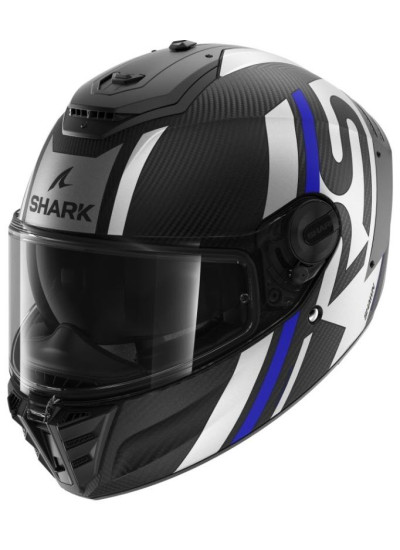 CASCO SHARK SPARTAN RS CARBON SHAWN MAT-CARBONO-AZUL-1