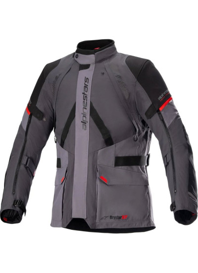 CHAQUETA ALPINESTARS MONTEIRA DRYSTAR XF GRIS-ROJO-1