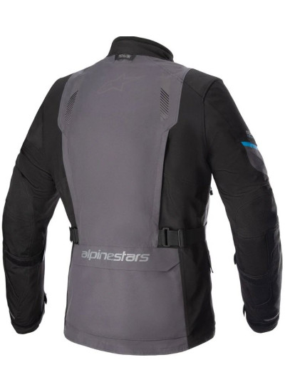 CHAQUETA ALPINESTARS MONTEIRA DRYSTAR XF TAR GREY / BLACK / METHYL BLUE