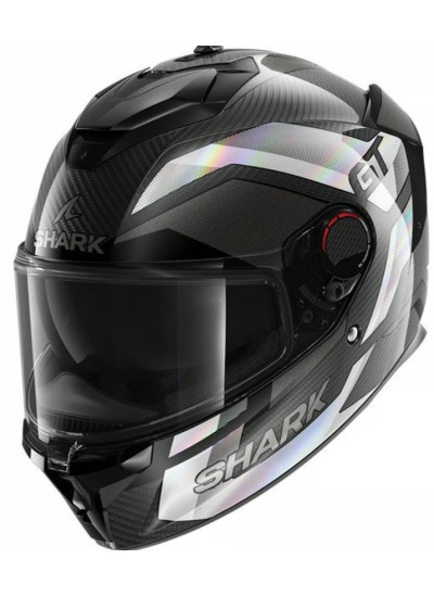 CASCO SHARK SPARTAN GT PRO RITMO CARBON-Anthracite-Iridium