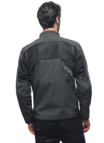 CHAQUETA DAINESE IGNITE AIR TEX AUXETICA-INCENSE-BLACK-INCENSE