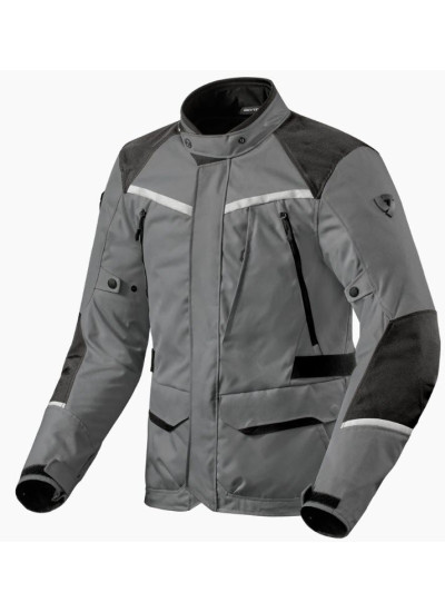 CHAQUETA REVIT VOLTIAC 3 H2O gris-negro-1