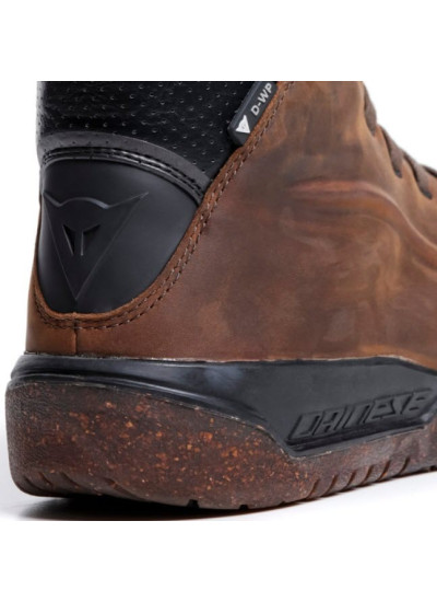 BOTAS DAINESE METRACTIVE D-WP BROWN_NATURAL-RUBBER