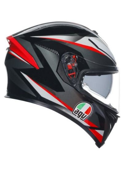 CASCO K5 S AGV E2205 MULTI MPLK-PLASMA BLACK-GREY-RED