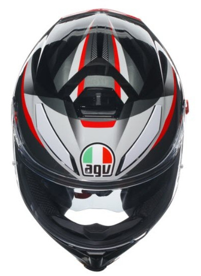 CASCO K5 S AGV E2205 MULTI MPLK-PLASMA BLACK-GREY-RED