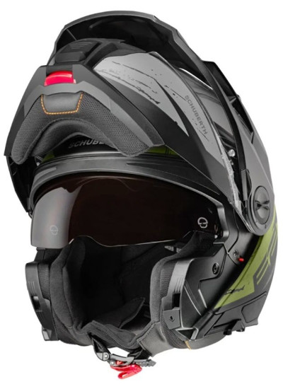 CASCO SCHUBERTH E2 EXPLORER MATT GREEN