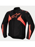 CHAQUETA ALPINESTARS T-Jaws V4 Waterproof NEGRO-ROJO-1