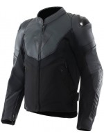 CHAQUETA DAINESE IPERATTIVA LEATHER-TEX NEGRO