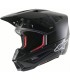 Casco ALPINESTARS S-M5 Solid Black Matt ECE 2206