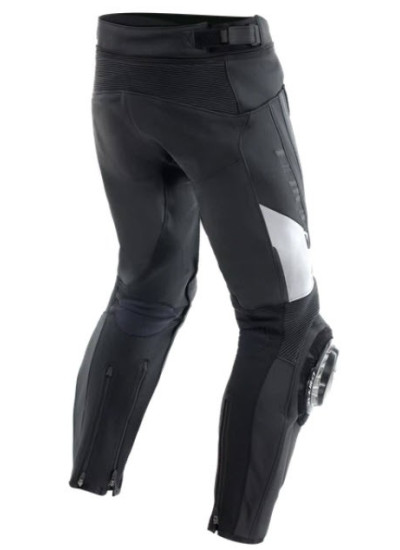 PANTALÓN DAINESE DELTA 4 LEATHER black-WHITE