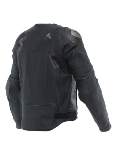 CHAQUETA DAINESE AVRO 5 LEATHER BLACK-ANTHRACITE-1