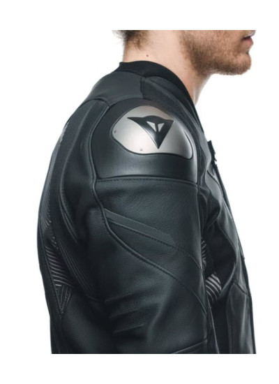 CHAQUETA DAINESE AVRO 5 LEATHER BLACK-ANTHRACITE-1