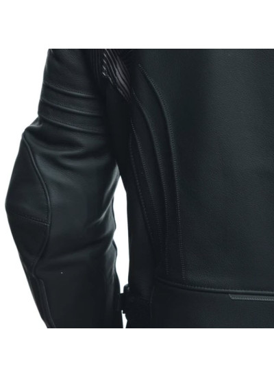 CHAQUETA DAINESE AVRO 5 LEATHER BLACK-ANTHRACITE-1