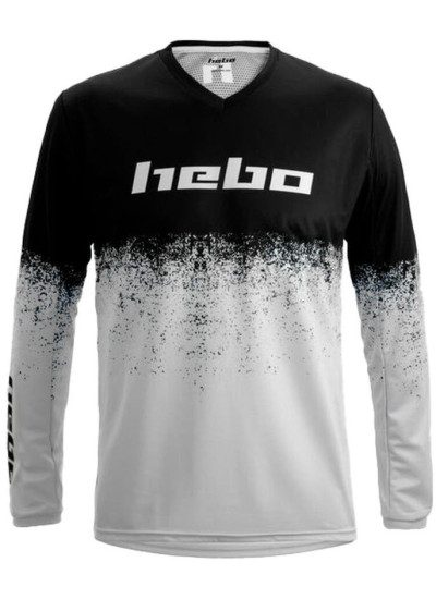 CAMISETA PRO TRIAL V DRIPPED BLANCO