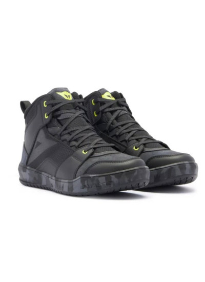 ZAPATILLA DAINESE SUBURB D-WP BLACK-CAMO-ACID YELLOW