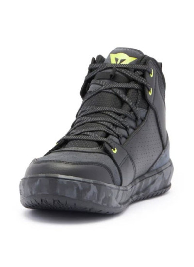 ZAPATILLA DAINESE SUBURB D-WP BLACK-CAMO-ACID YELLOW