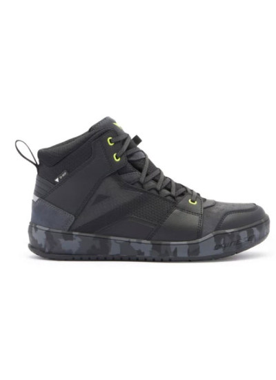 ZAPATILLA DAINESE SUBURB D-WP BLACK-CAMO-ACID YELLOW