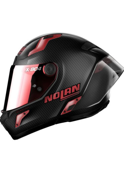 CASCO NOLAN X-804 RS U.C IRIDIUM EDITION CARBON IRIDESCENT